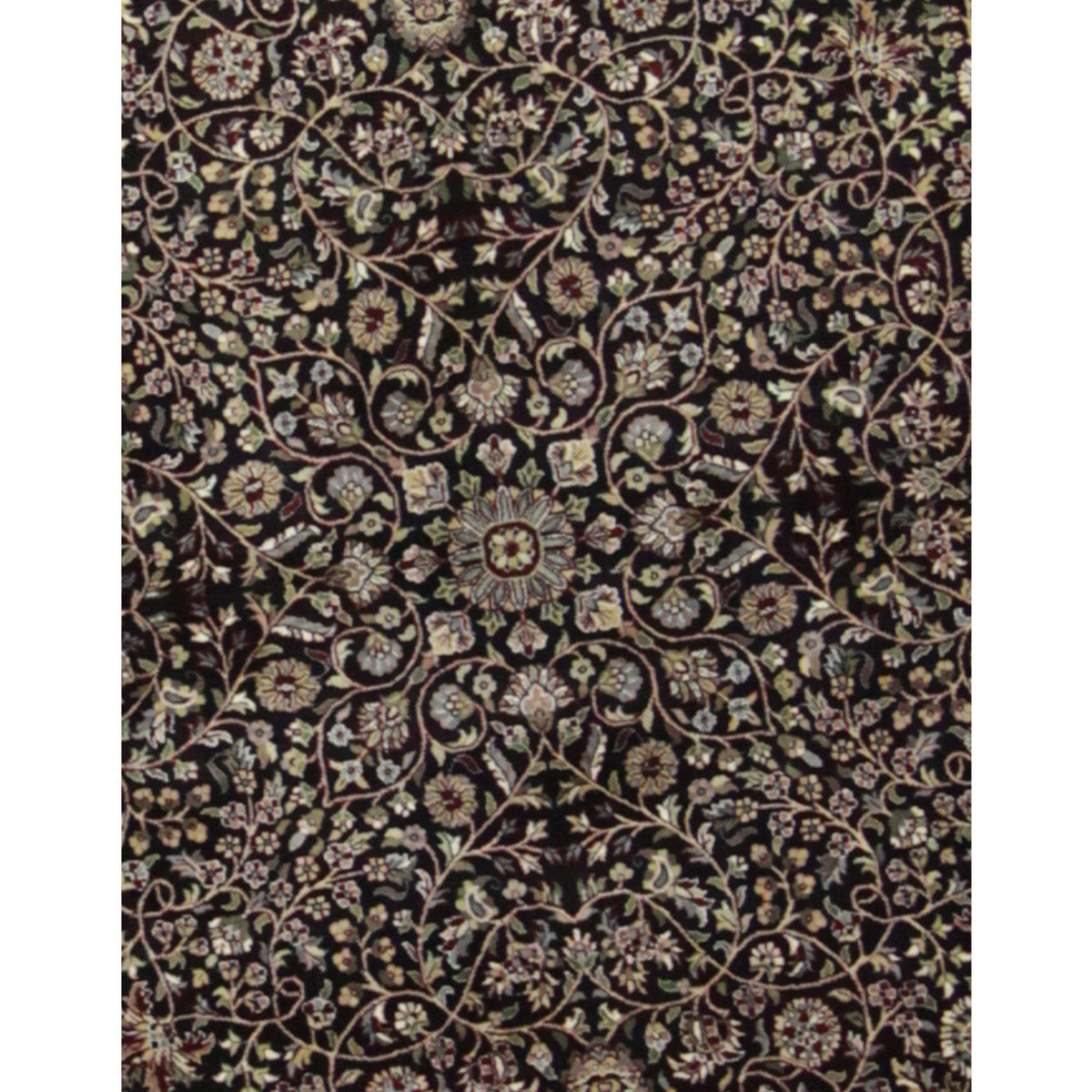 Pacific Agra 37289 Brown Ivory Traditional Hand Knotted Rug
