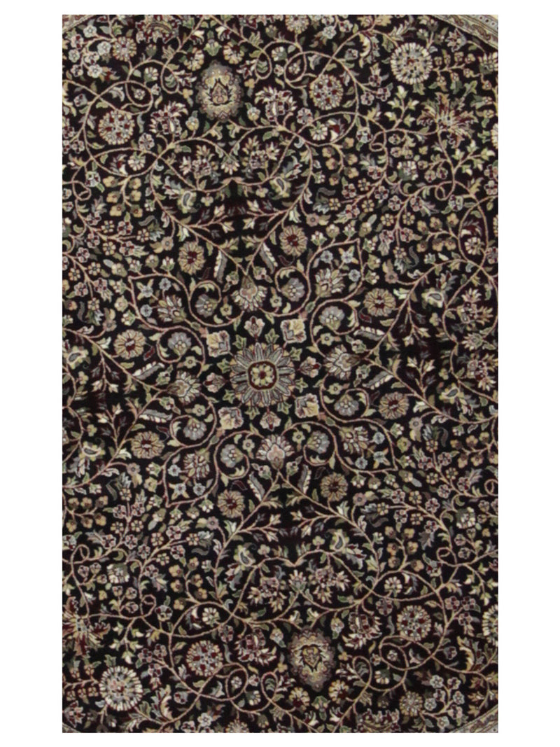 Pacific Agra 37289 Brown Ivory Traditional Hand Knotted Rug