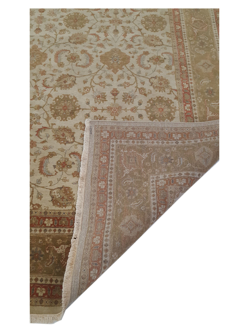Pacific Maharaja 37401 Beige Lt.Brown Traditional Hand Knotted Rug