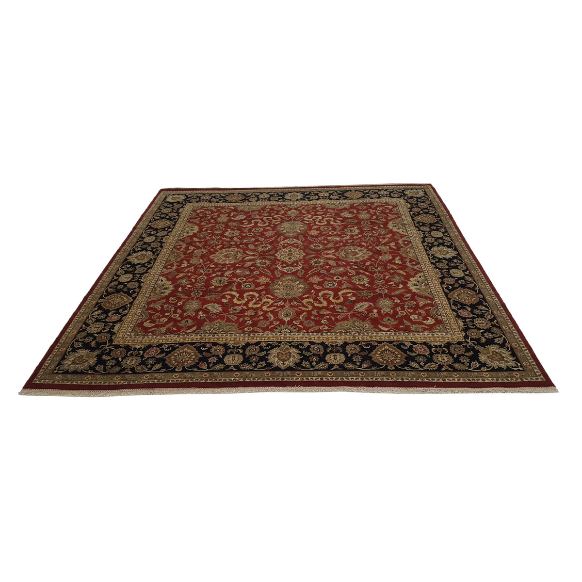 Pacific Crown 37519 Red Black Traditional Hand Knotted Rug