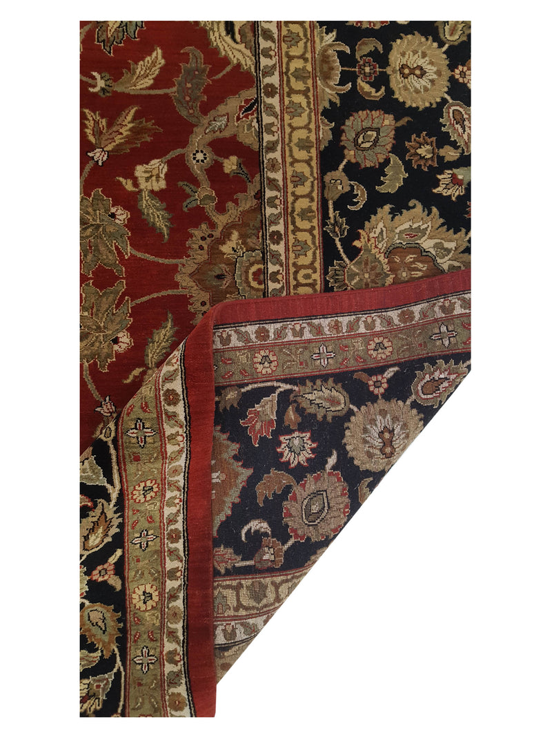 Pacific Crown 37519 Red Black Traditional Hand Knotted Rug