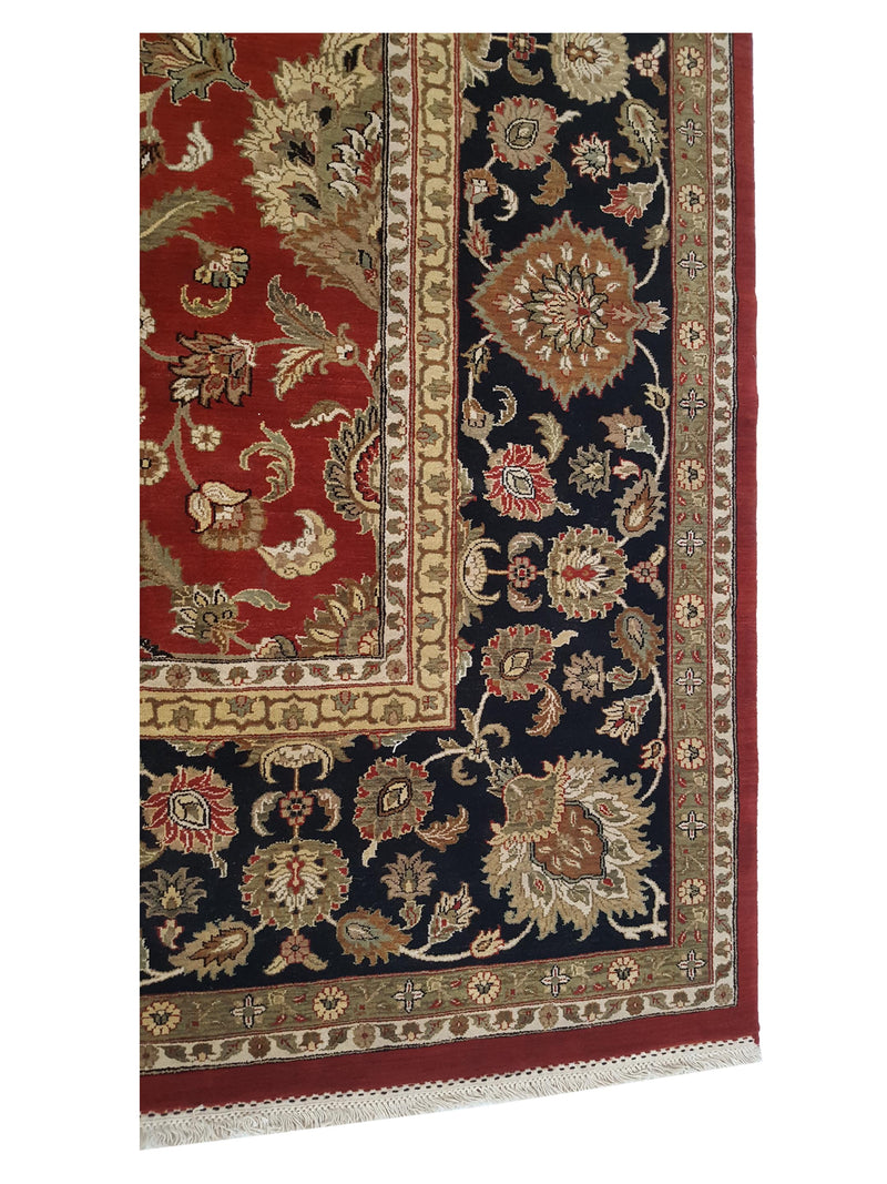 Pacific Crown 37519 Red Black Traditional Hand Knotted Rug