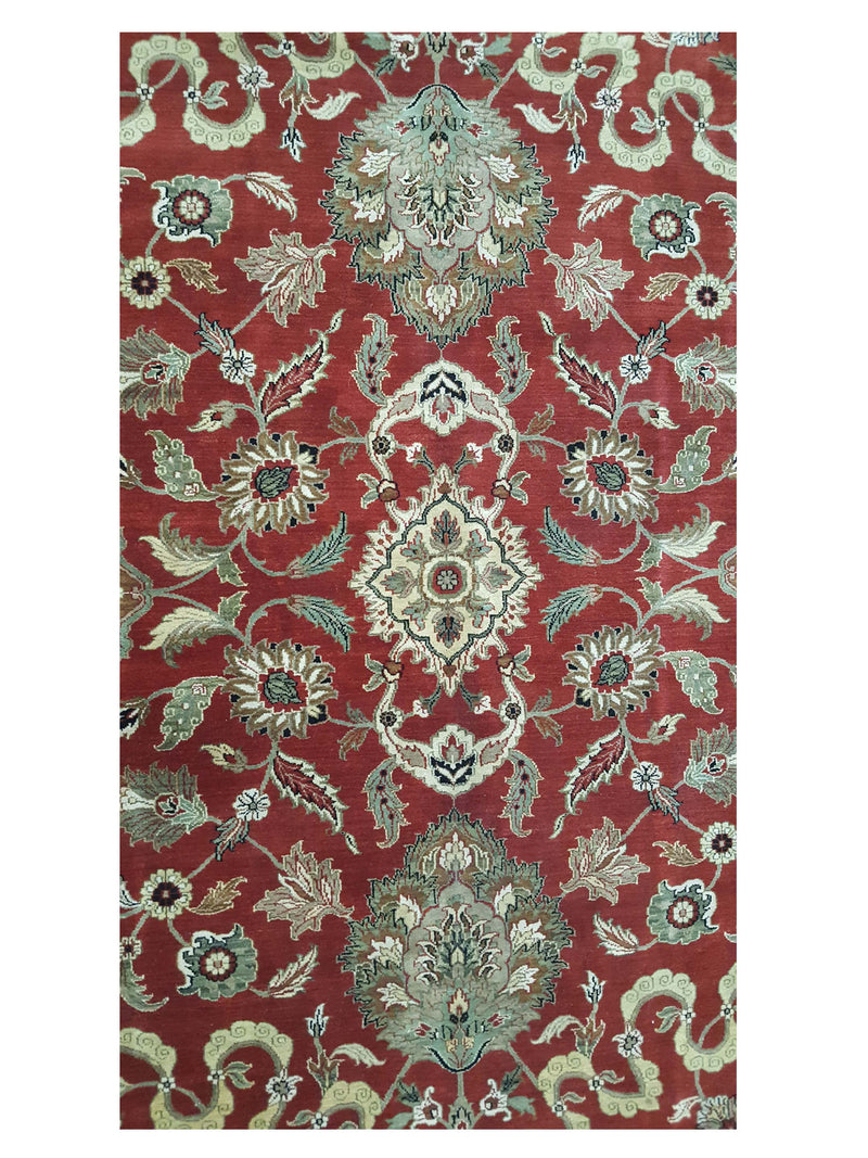 Pacific Crown 37519 Red Black Traditional Hand Knotted Rug