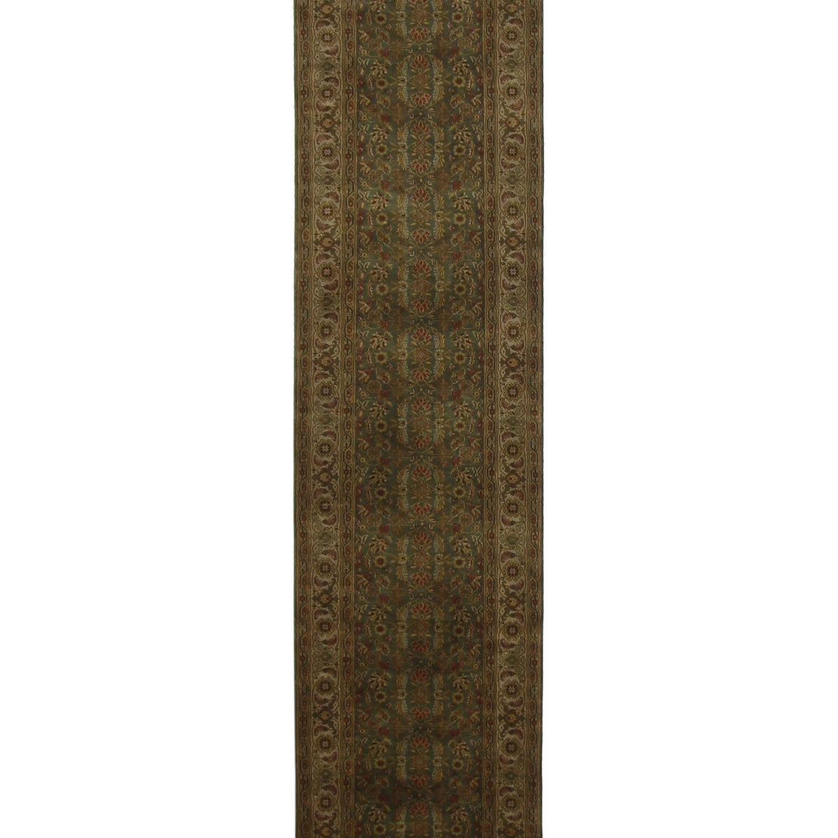 Pacific Serene  Green Ivory Traditional