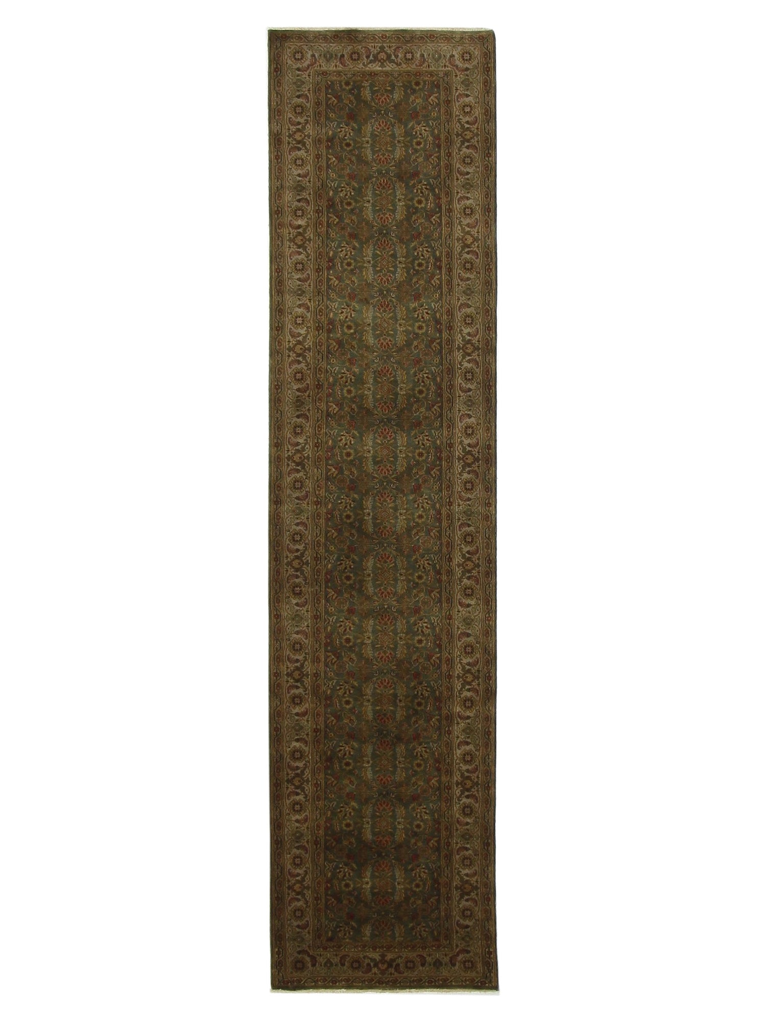 Pacific Serene  Green Ivory Traditional