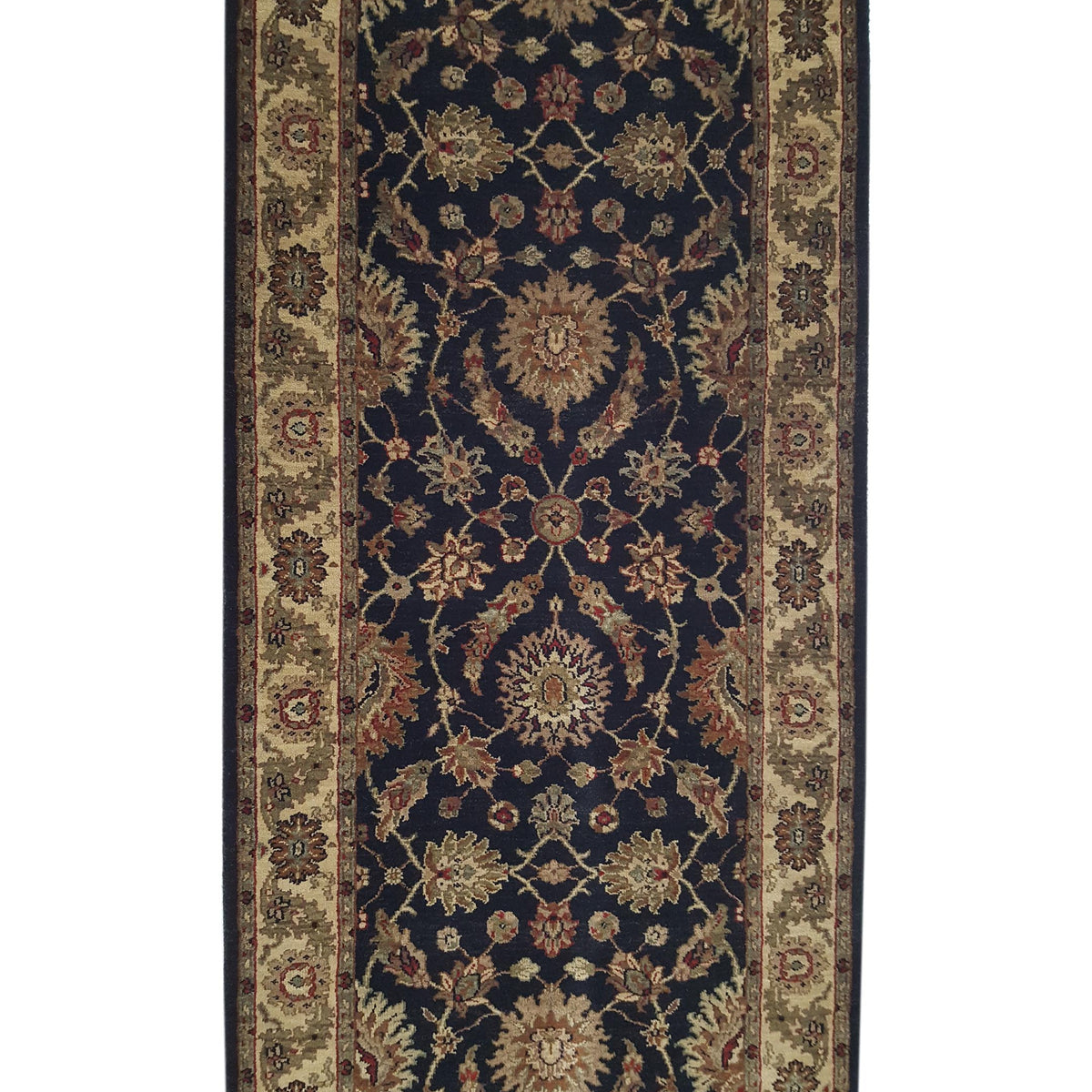 Pacific Crown 37557 Black Ivory Traditional Hand Knotted Rug