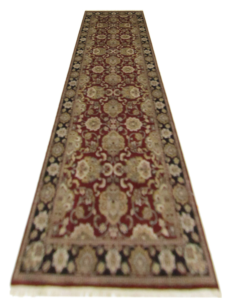 Pacific Royal 37620 Red Black Traditional Hand Knotted Rug