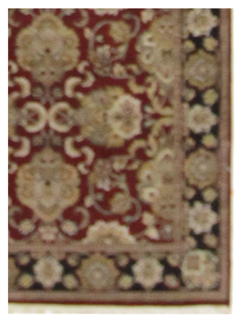 Pacific Royal 37620 Red Black Traditional Hand Knotted Rug