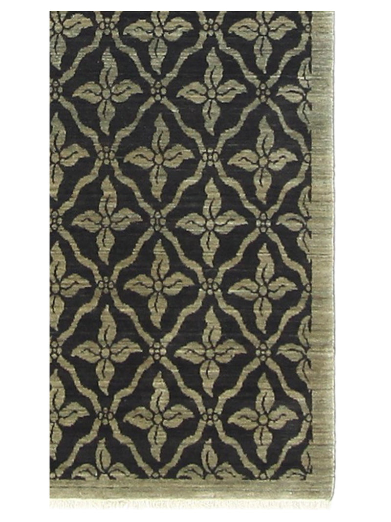 Aura Xminister 37928 Black Moose Transitional Power Loom Rug