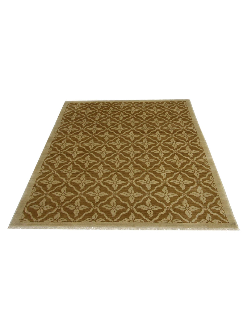 Aura Xminister 37931 Gold Ivory Transitional Power Loom Rug