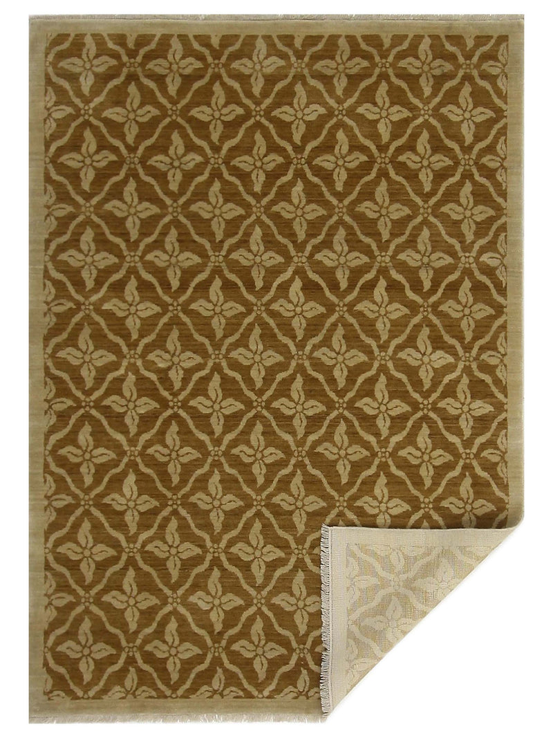 Aura Xminister 37931 Gold Ivory Transitional Power Loom Rug