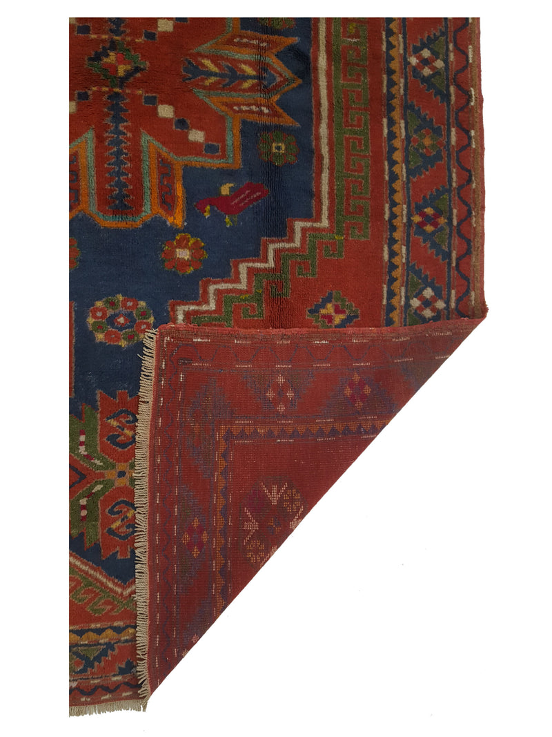 Fasa Northwest 37951 Red Grey Traditional Semi Antique Rug