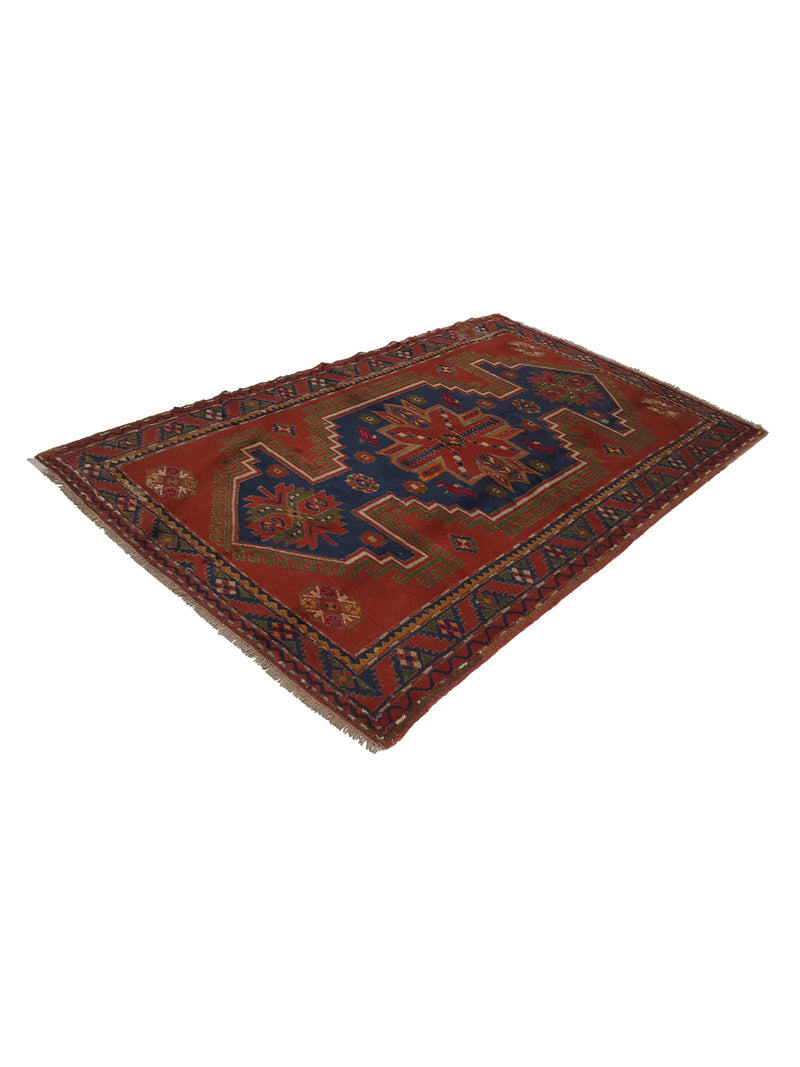 Fasa Northwest 37951 Red Grey Traditional Semi Antique Rug