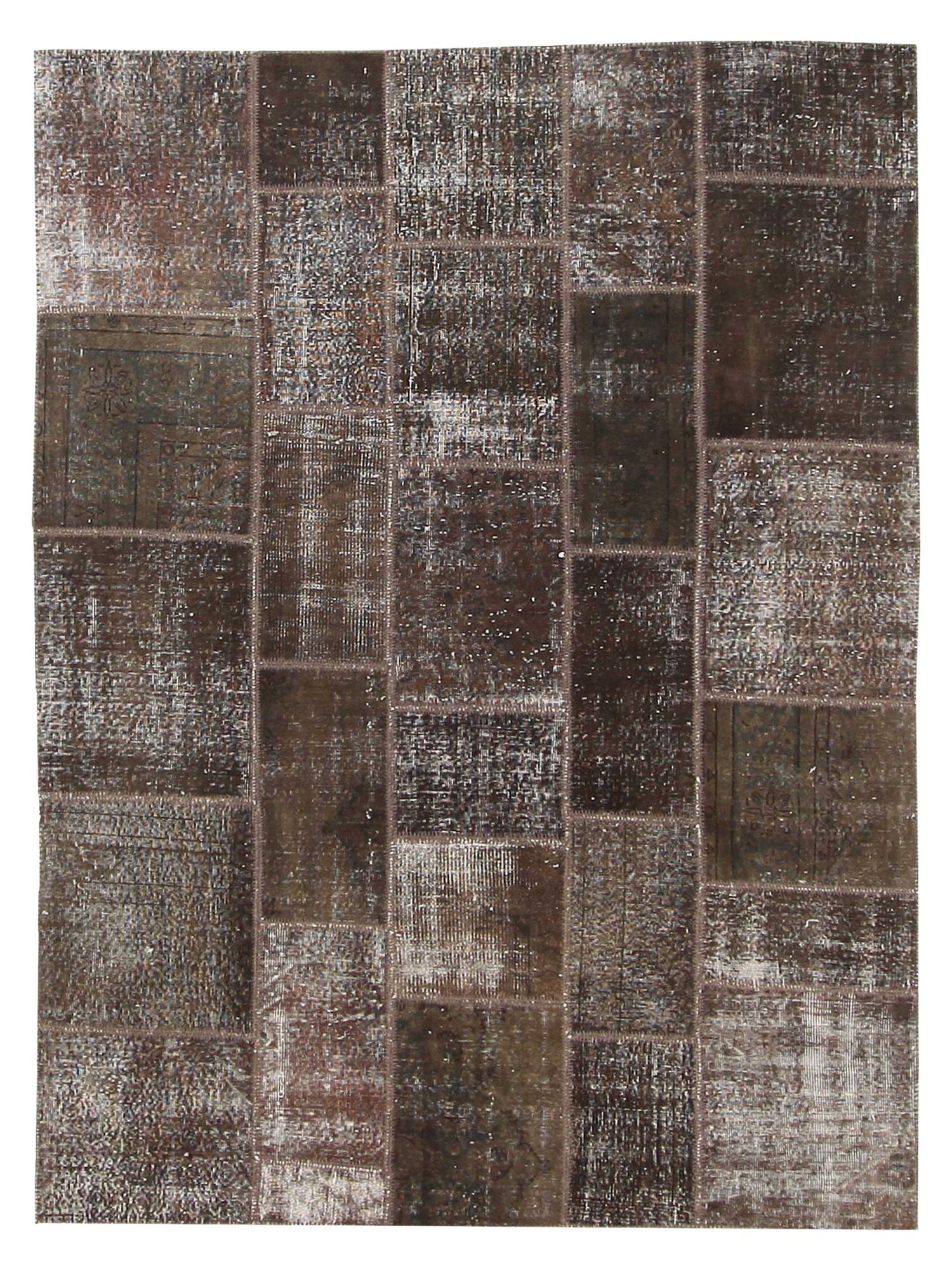 Pacific Patchwork  Brown Brown Patchwork