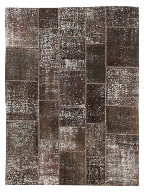 Pacific Patchwork  Brown Brown Patchwork