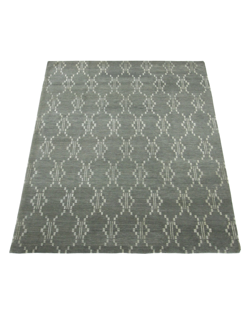 Pacific Lasha 38031 Lt.Green Lt.Green Transitional Hand Knotted Rug