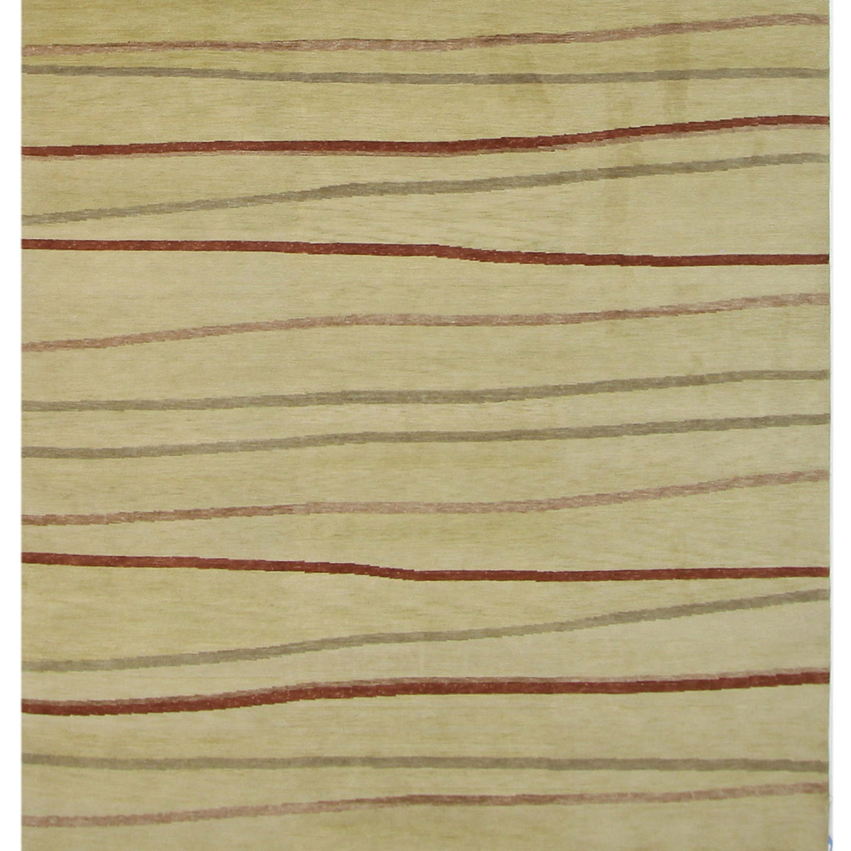 Pacific Wool and 20% Silk  Green Brown Modern