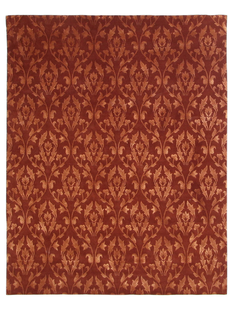 Pacific Wool and 40% Silk  Rust Rust Modern