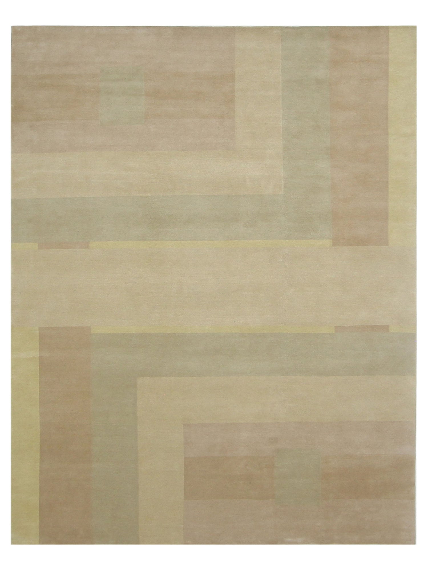 Pacific Tibet  Yellow Brown Modern