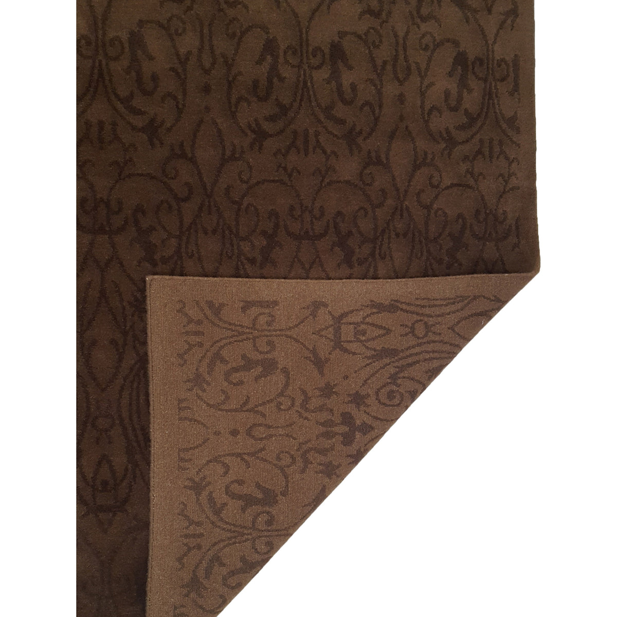 Pacific Tibet 38047 Brown Lt.Brown Transitional Hand Knotted Rug