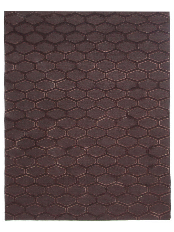 Pacific Wool and 40% Silk  Chocolate Chocolate Modern