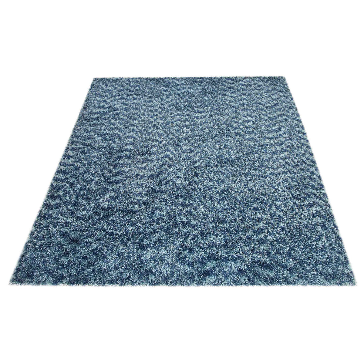 Aura Shag 38061 Blue Shag Hand Woven Rug