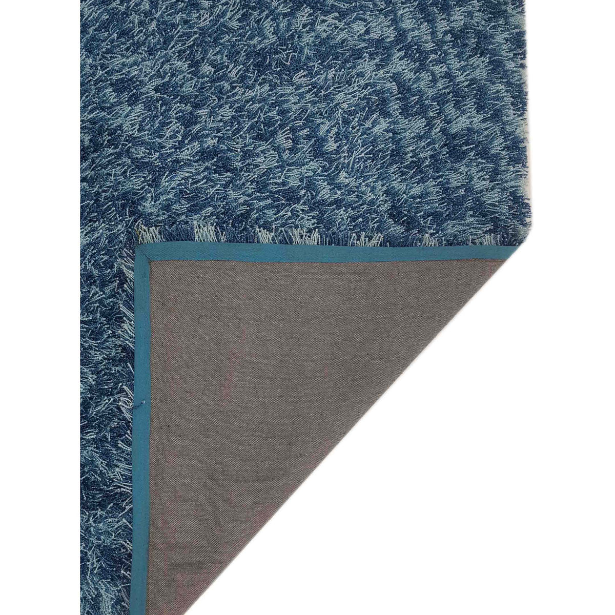 Aura Shag 38061 Blue Shag Hand Woven Rug