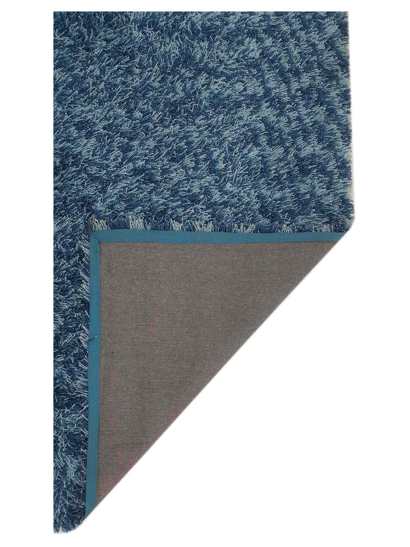 Aura Shag 38061 Blue Shag Hand Woven Rug