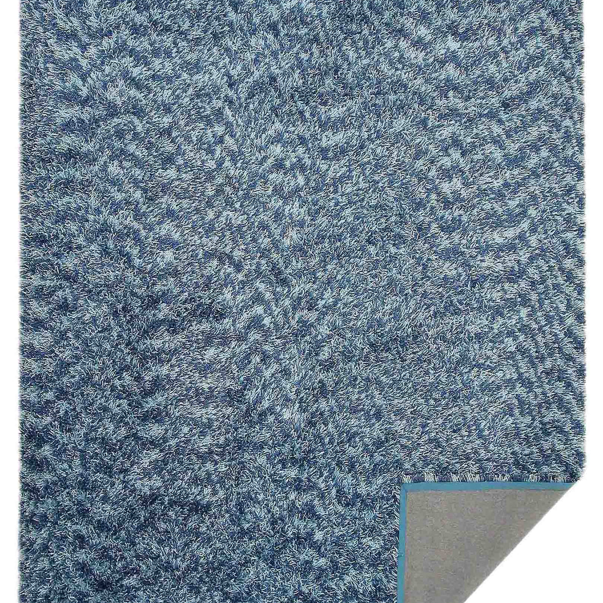 Aura Shag 38061 Blue Shag Hand Woven Rug