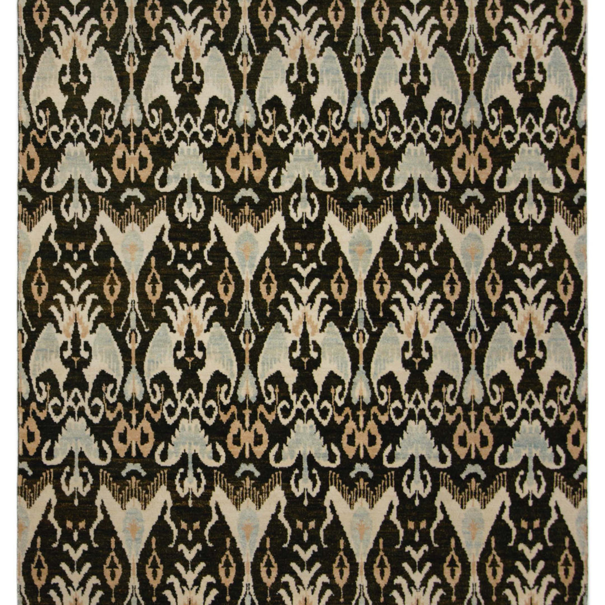 Pacific Ikat  Dk.Blue Gold Transitional