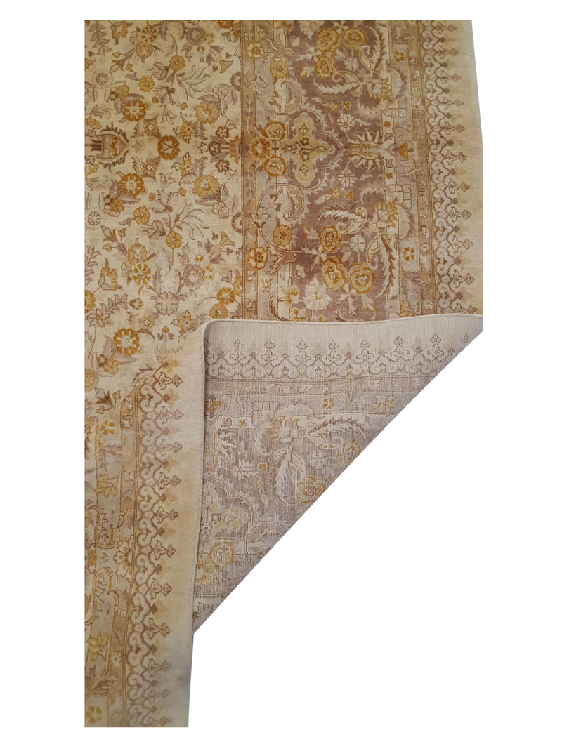 Pacific Classic 38145 Gold Gold Traditional Hand Knotted Rug