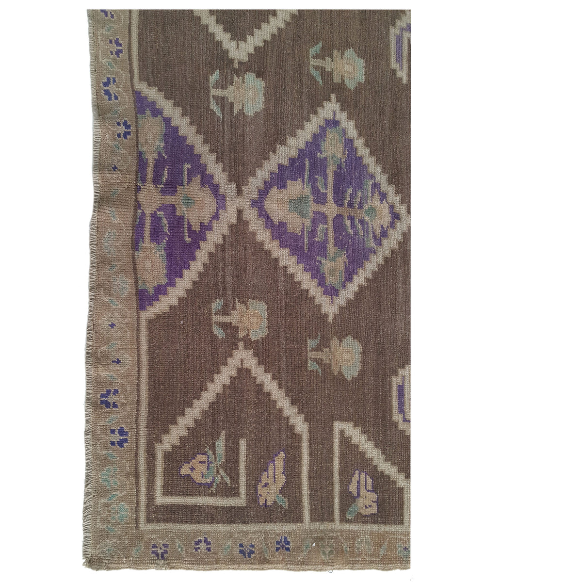 Pacific Anatolian 38164 Brown Sage Traditional Hand Knotted Rug