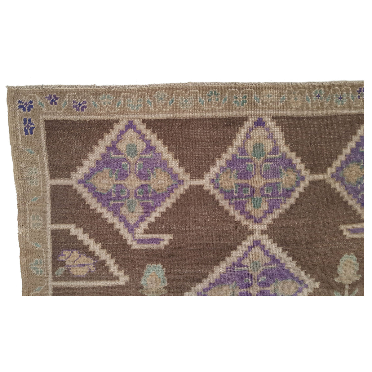 Pacific Anatolian 38164 Brown Sage Traditional Hand Knotted Rug