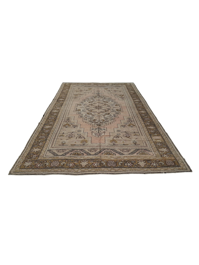 Pacific Anatolian 38165 Camel Brown Traditional Hand Knotted Rug