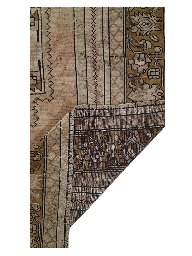 Pacific Anatolian 38165 Camel Brown Traditional Hand Knotted Rug