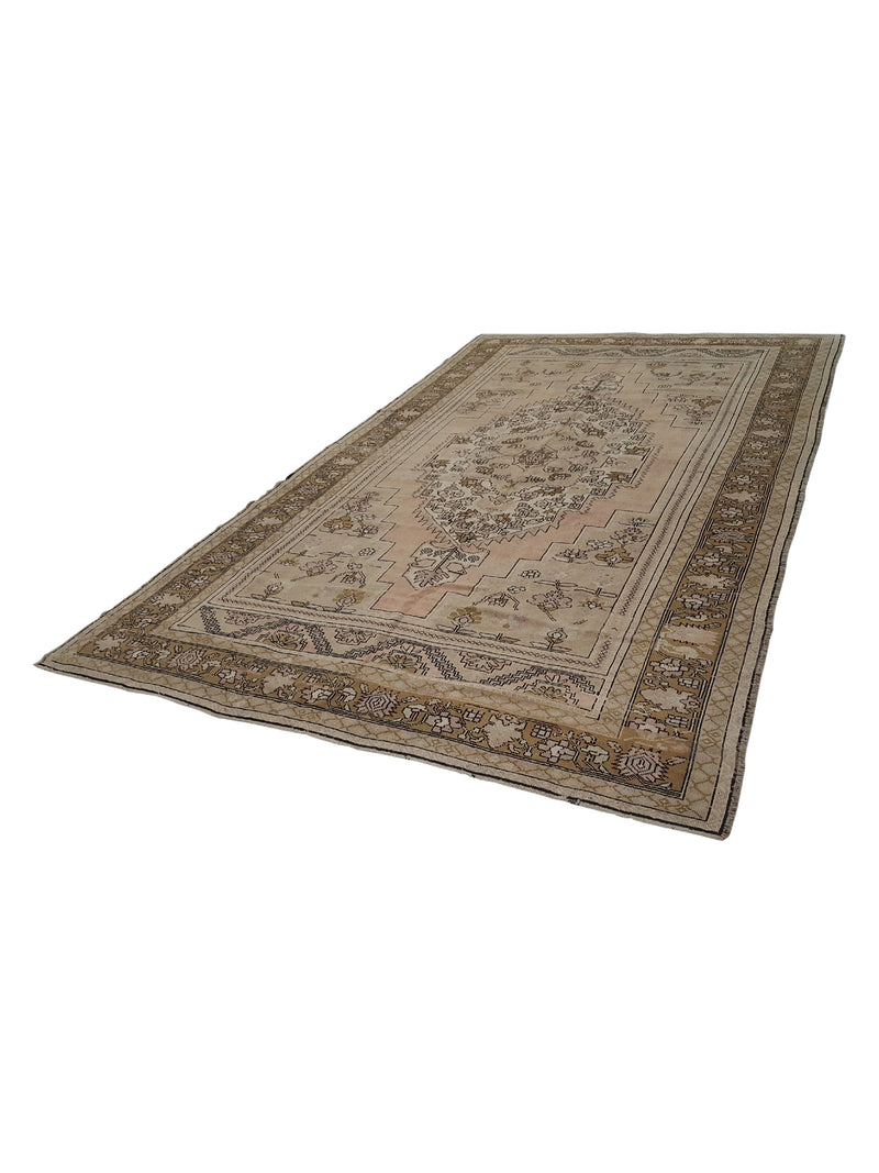 Pacific Anatolian 38165 Camel Brown Traditional Hand Knotted Rug