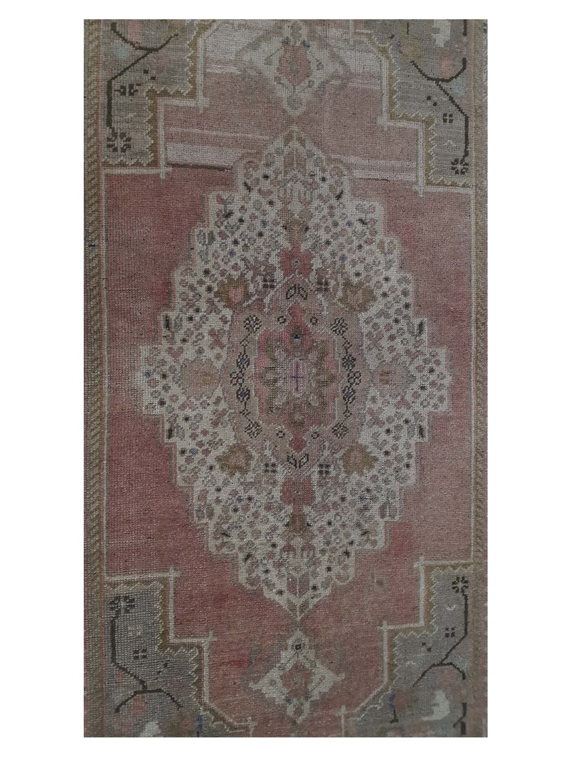 Pacific Anatolian 38169 Coral Brown Traditional Hand Knotted Rug
