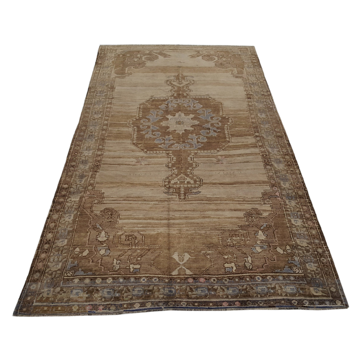 Pacific Anatolian 38178 Camel Brown Traditional Hand Knotted Rug