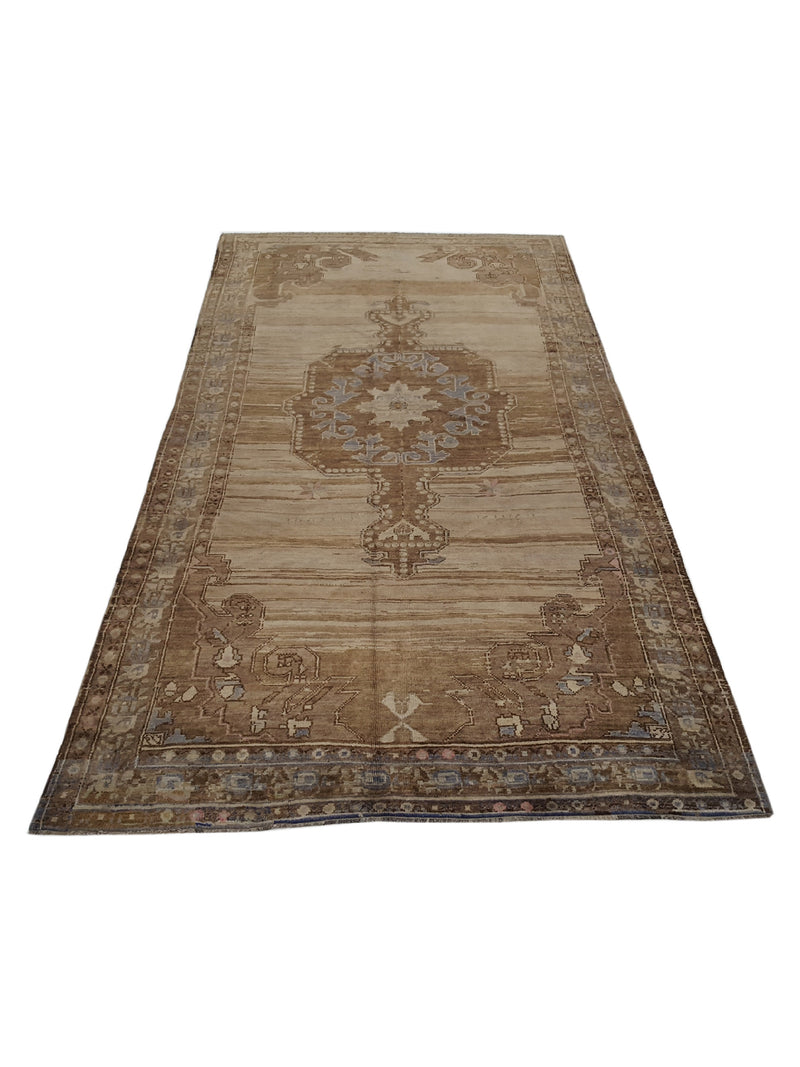 Pacific Anatolian 38178 Camel Brown Traditional Hand Knotted Rug