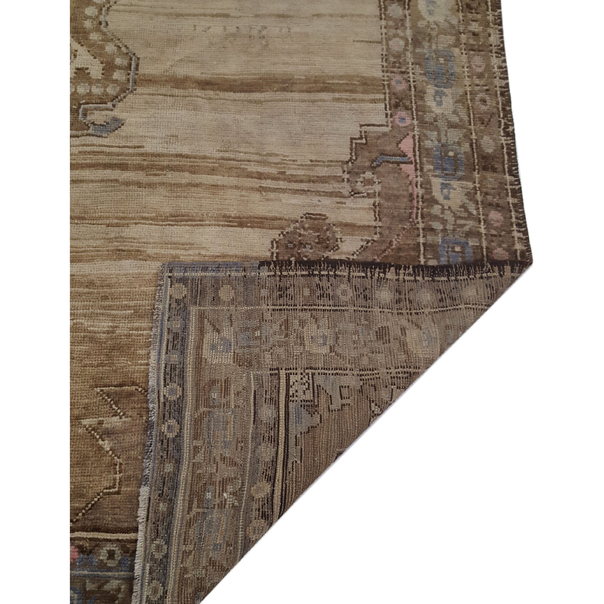 Pacific Anatolian 38178 Camel Brown Traditional Hand Knotted Rug