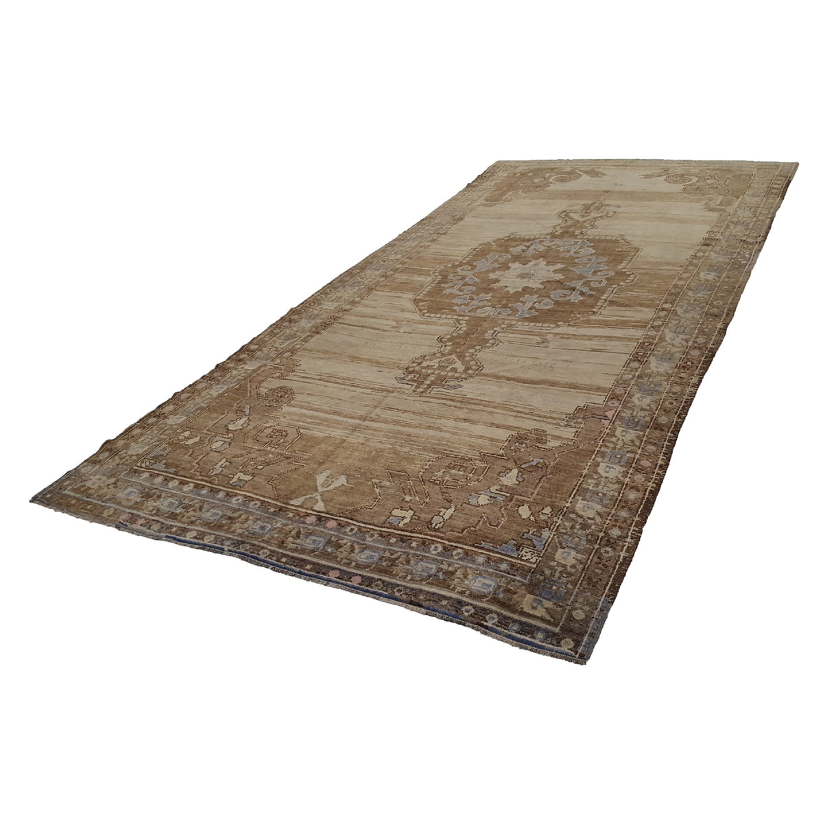 Pacific Anatolian 38178 Camel Brown Traditional Hand Knotted Rug