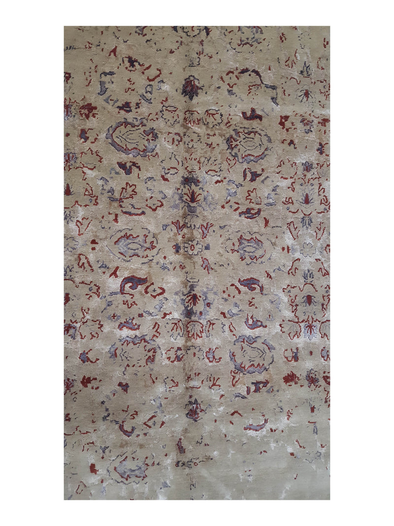 Pacific Rodeo Drive 38230 Gold Gold Modern Hand Knotted Rug