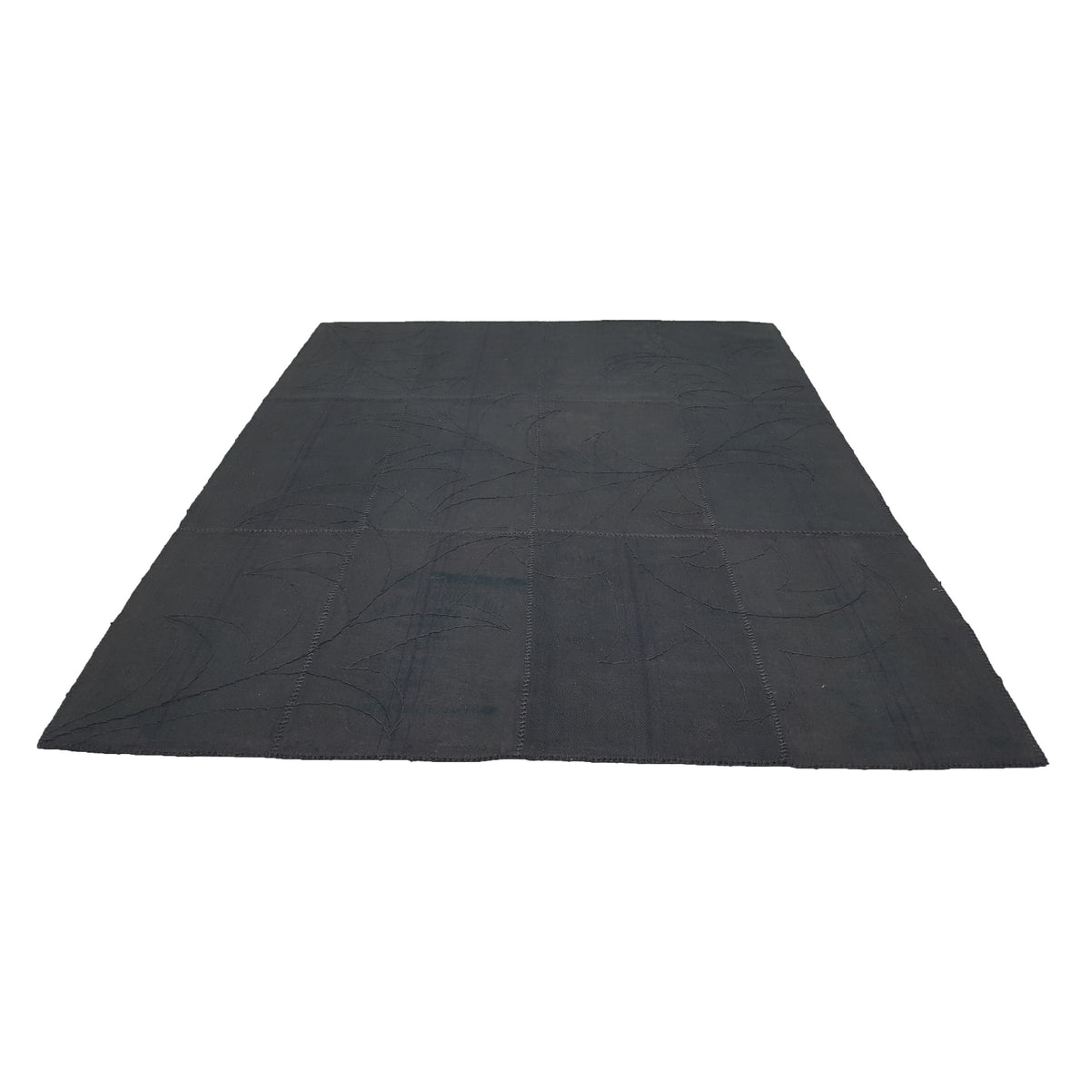 Aura Jute 38421 Grey Grey Transitional Hand Woven Rug