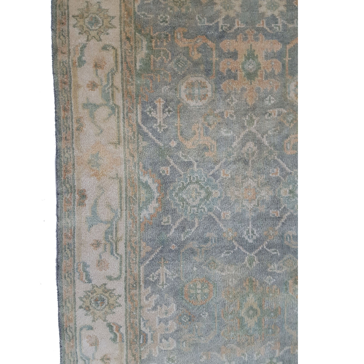 Pacific Marco 38427 Lt.Green Ivory Transitional Hand Knotted Rug