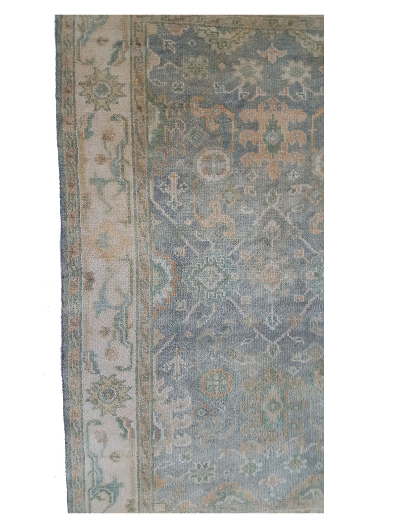 Pacific Marco 38427 Lt.Green Ivory Transitional Hand Knotted Rug