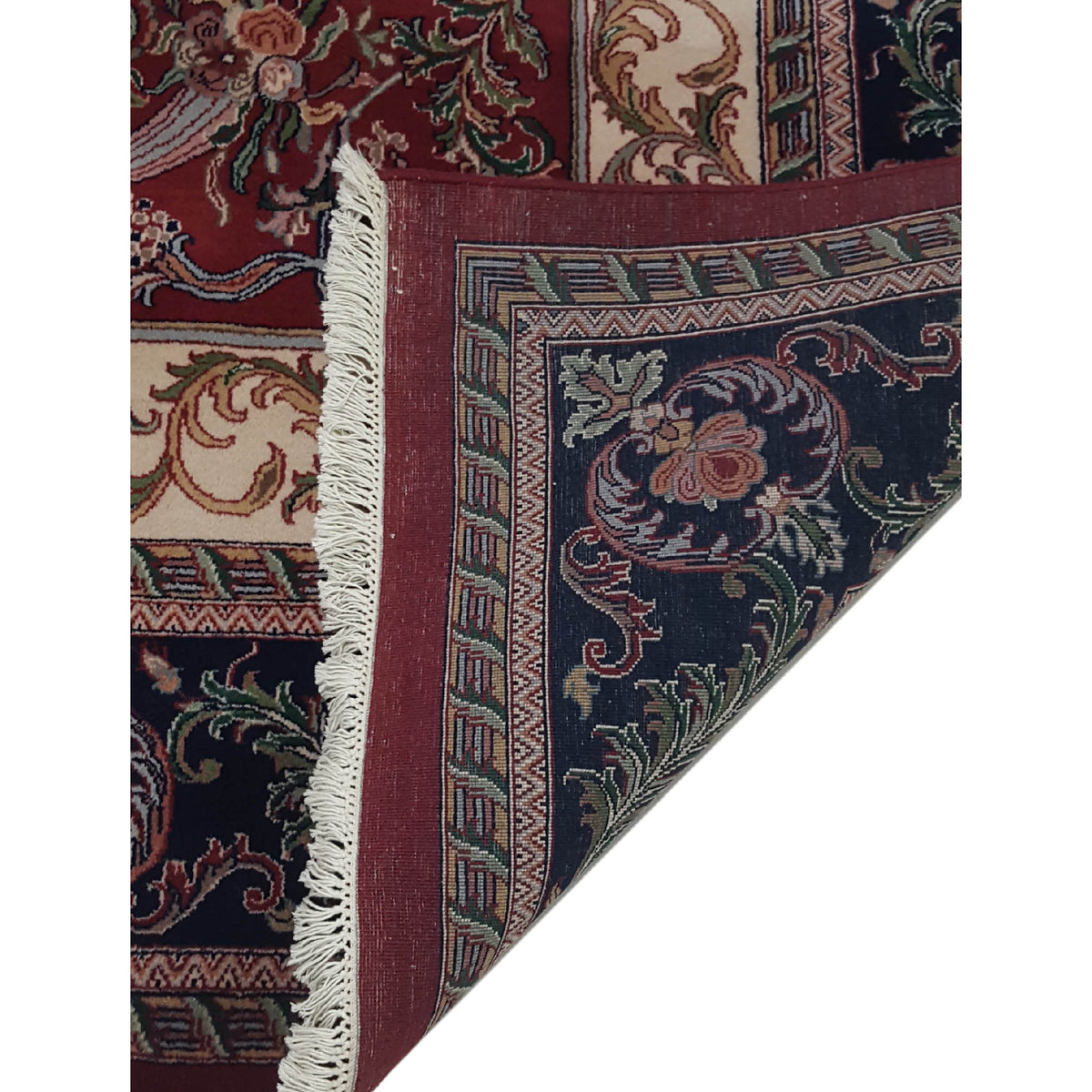 Pacific Classic 38442 Red Navy Traditional Hand Knotted Rug