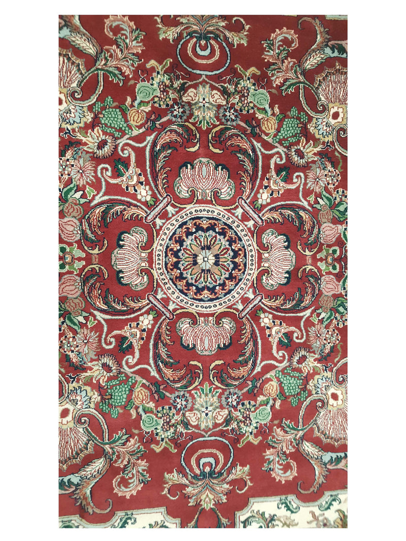 Pacific Classic 38442 Red Navy Traditional Hand Knotted Rug