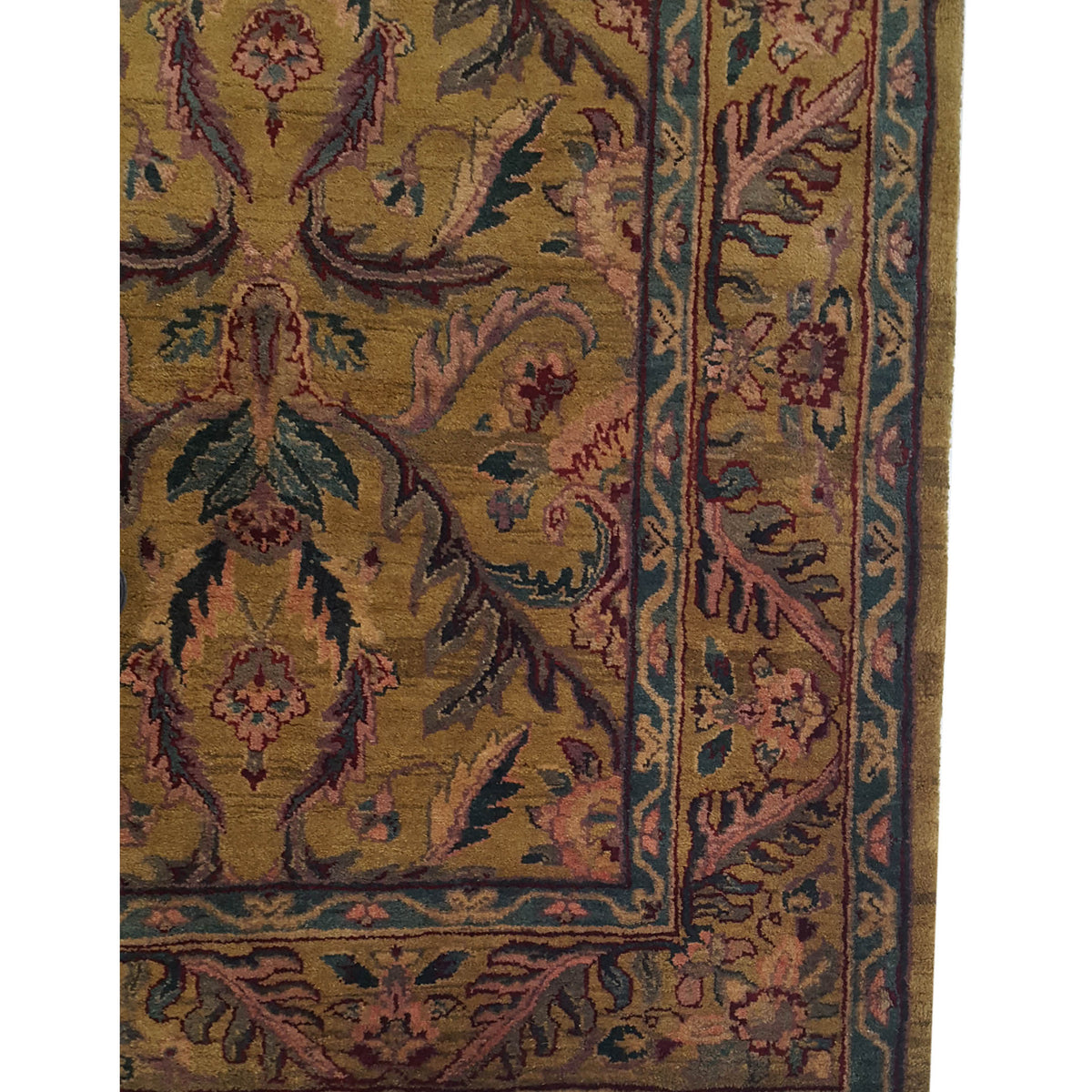 Pacific Agra 38450 Gold Gold Traditional Hand Knotted Rug