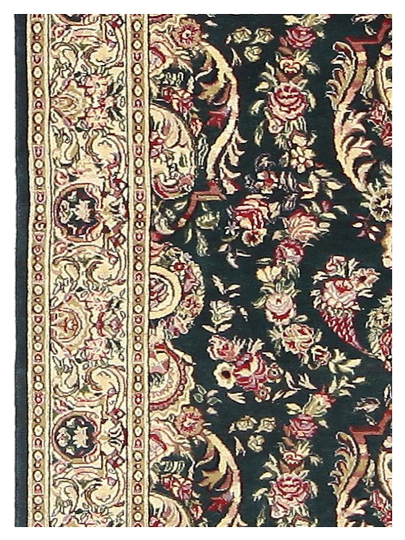 Pacific Classic 38459 Green Ivory Traditional Hand Knotted Rug