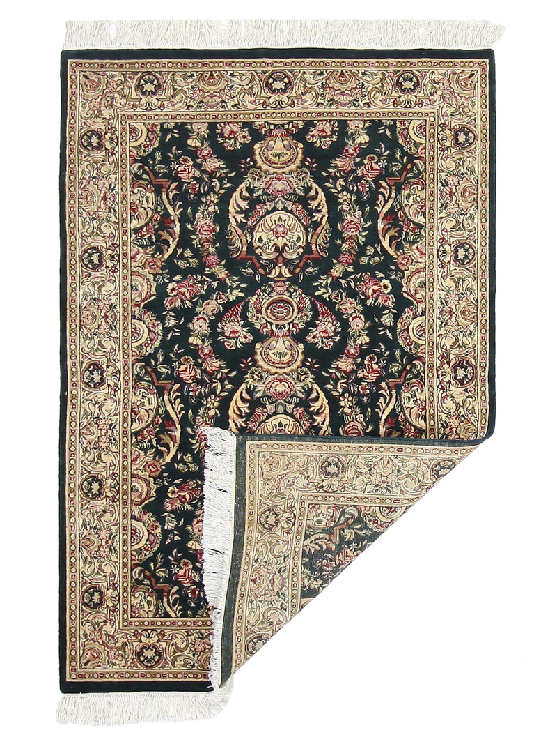 Pacific Classic 38459 Green Ivory Traditional Hand Knotted Rug